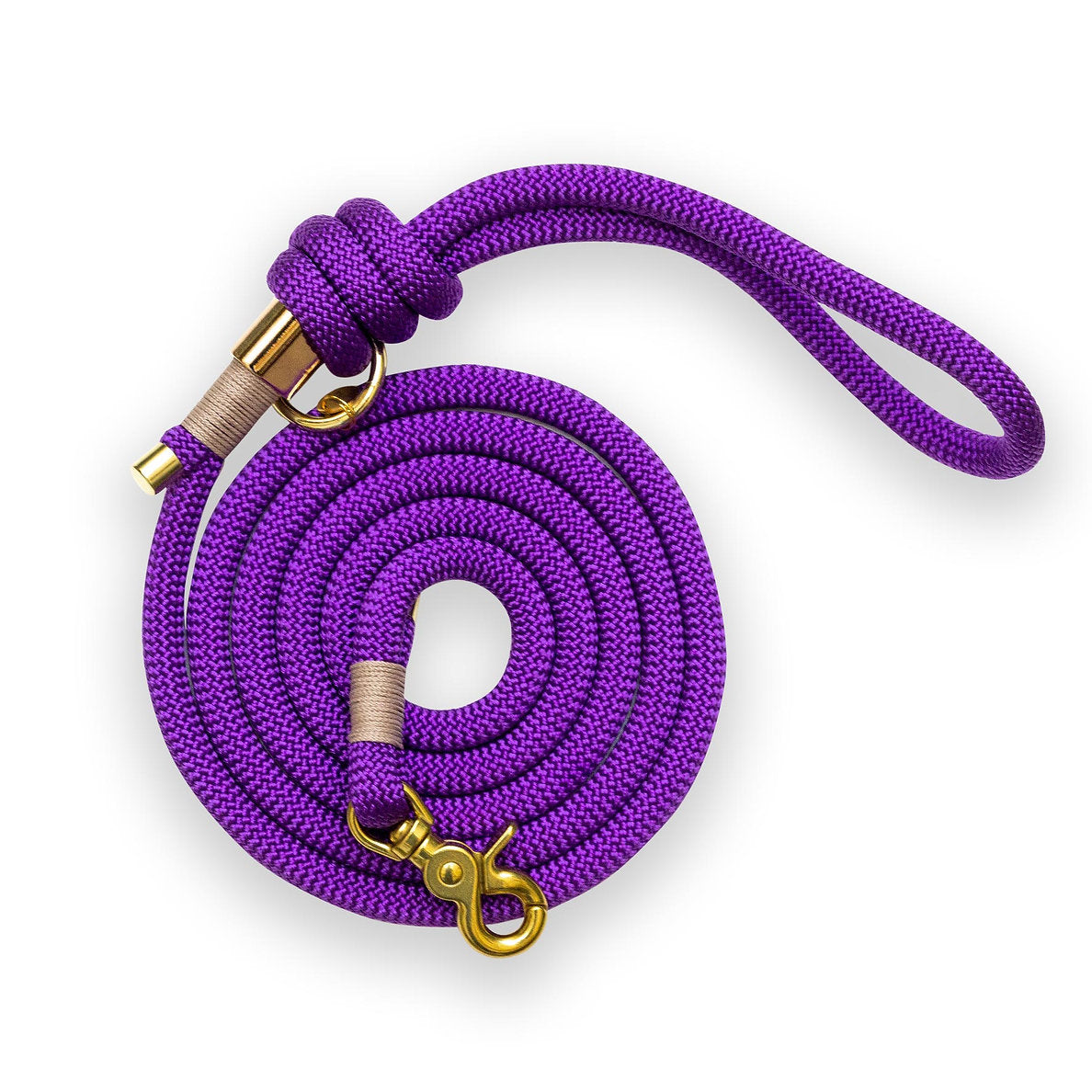 Leash deep purple