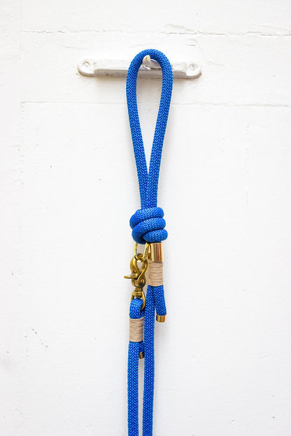 Electric blue leash