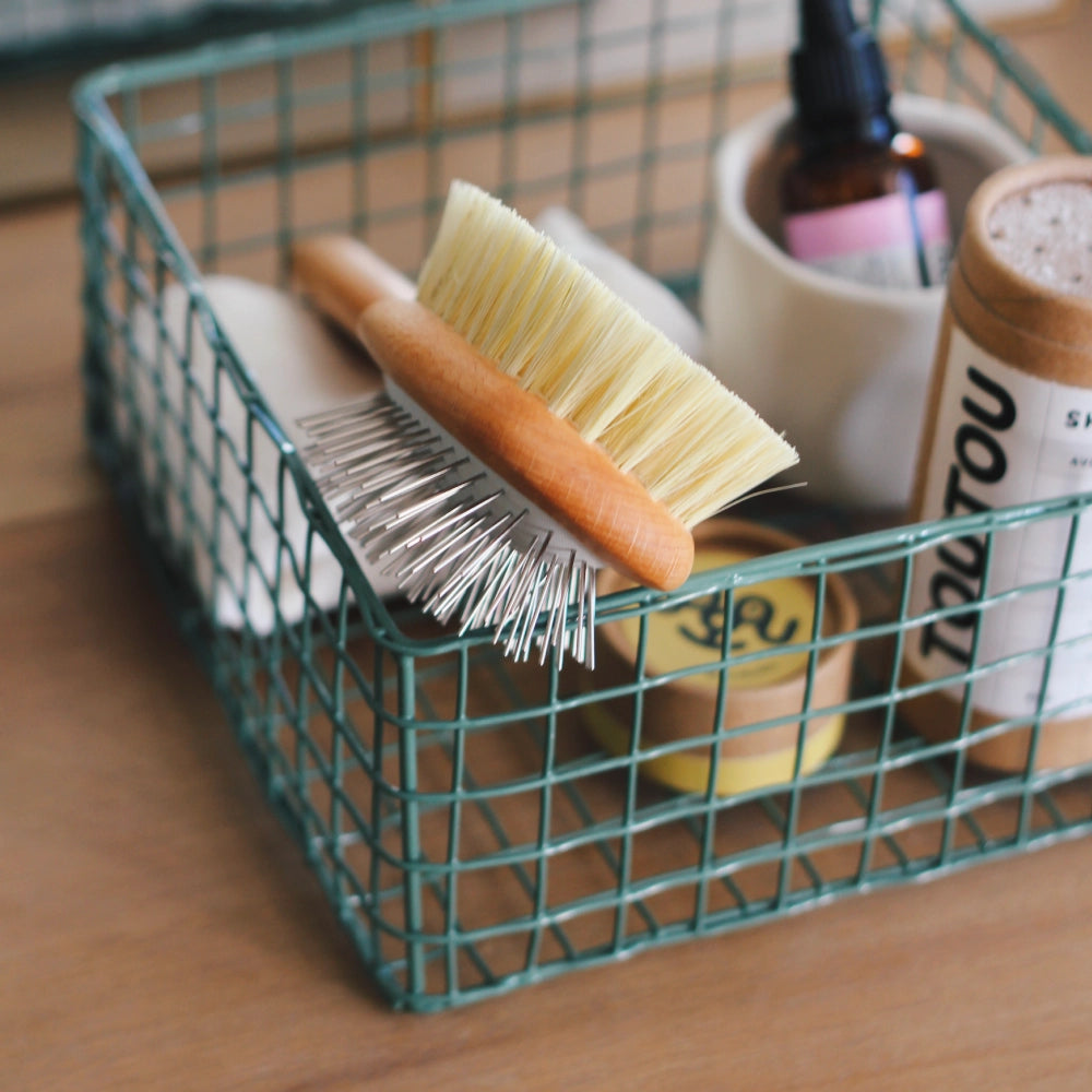 Brosse pour poils longs et mi-longs