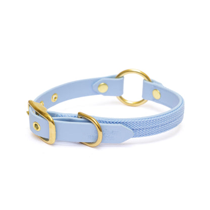 Collier plat Bleu Polaire