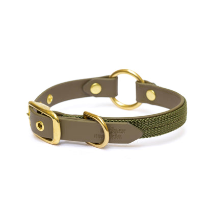 Collier plat Kaki