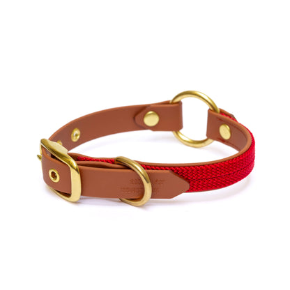 Collier plat Rouge
