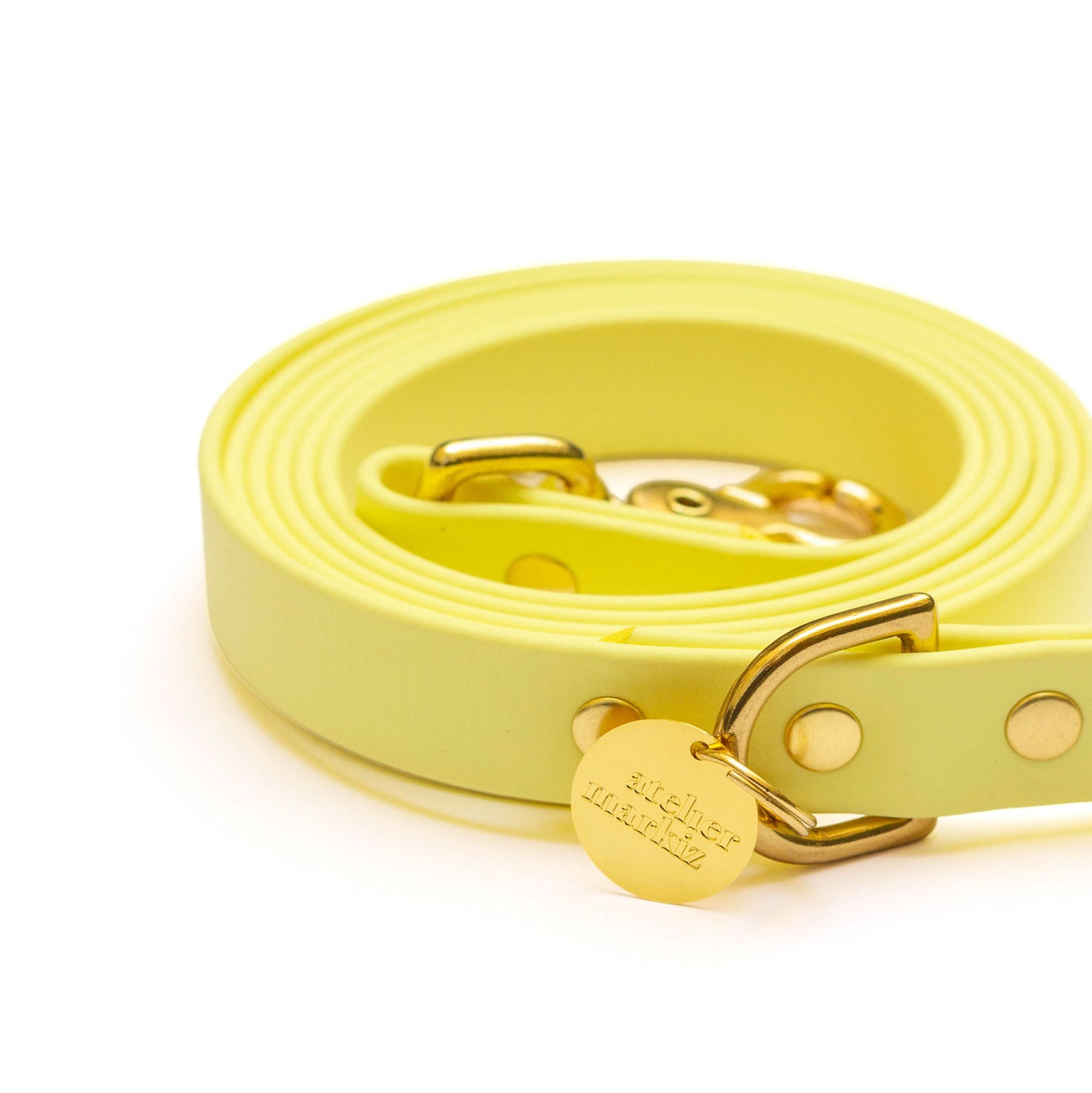 Laisse imperméable Jaune Pastel
