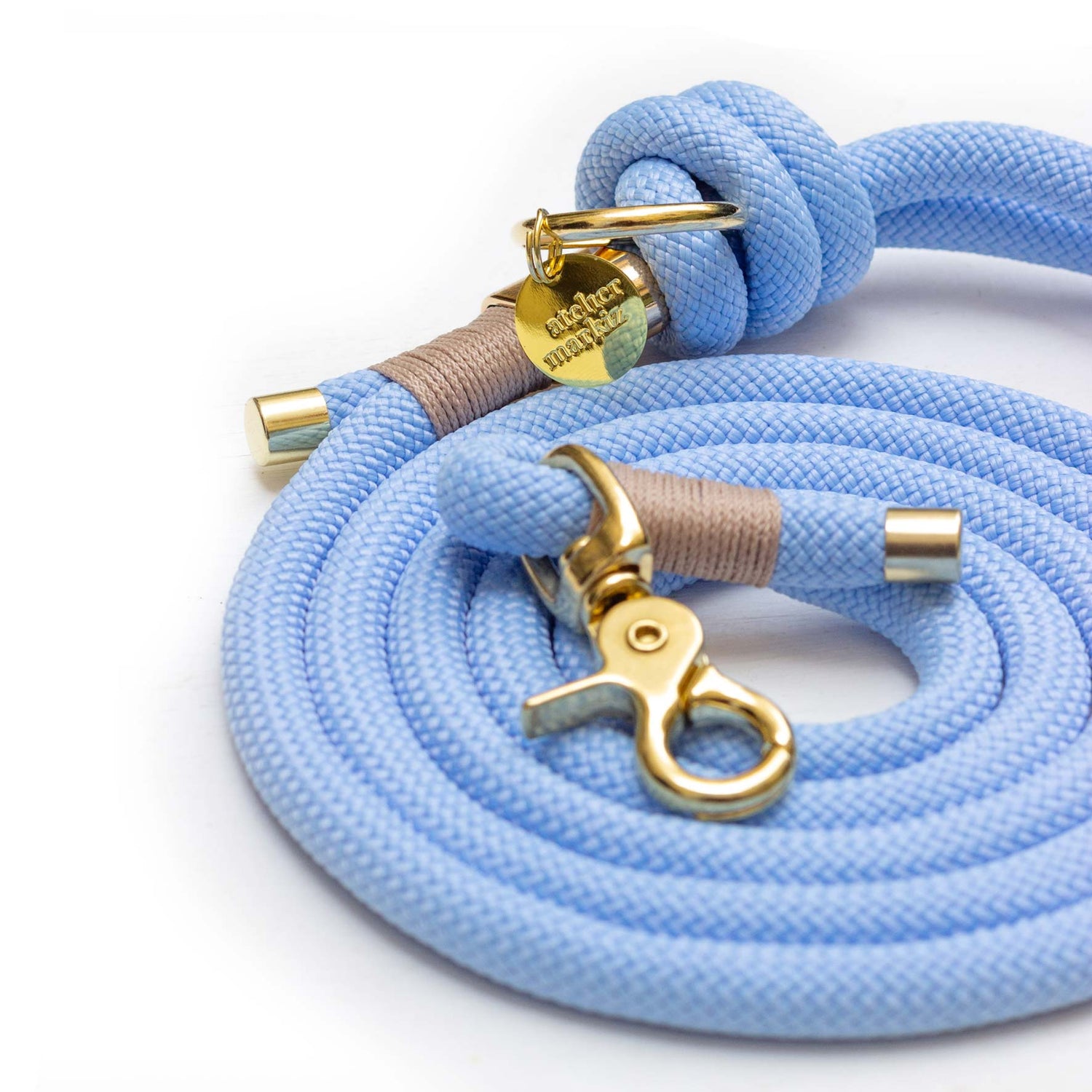 Polar blue leash