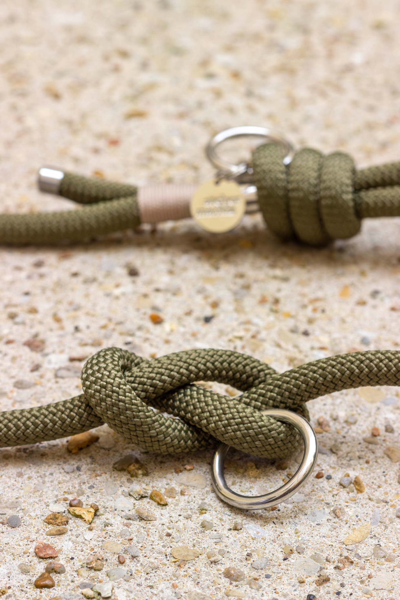 Khaki leash