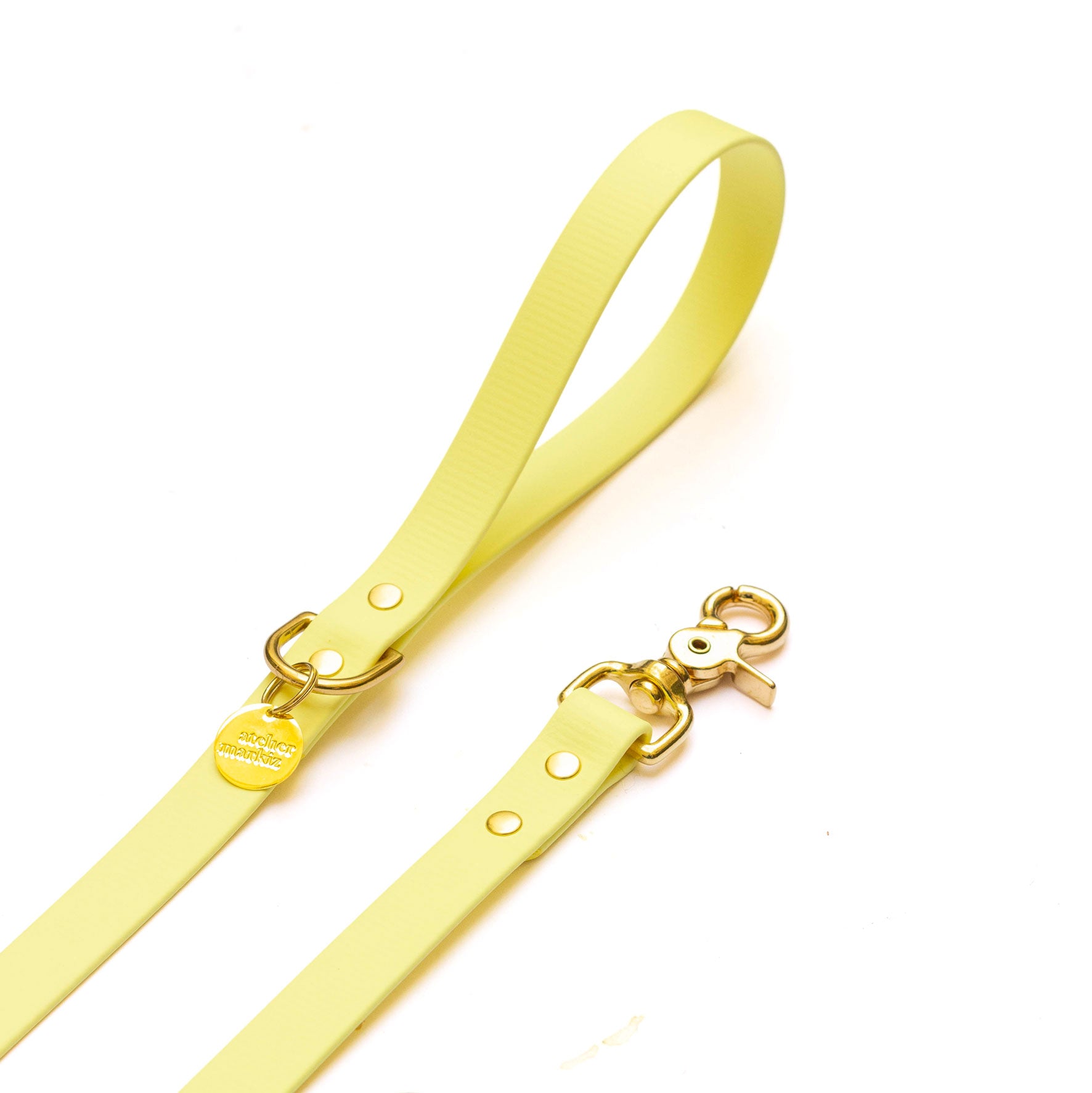 Laisse imperméable Jaune Pastel