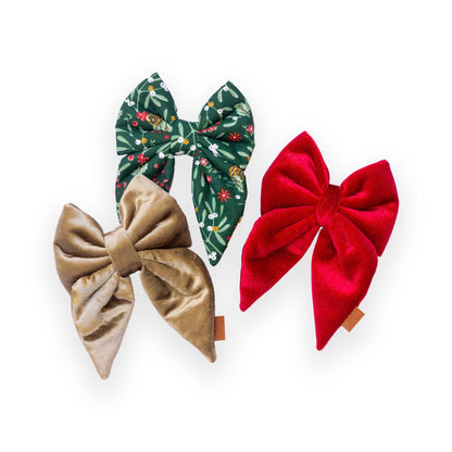 Pack trois sailor bows de Noël