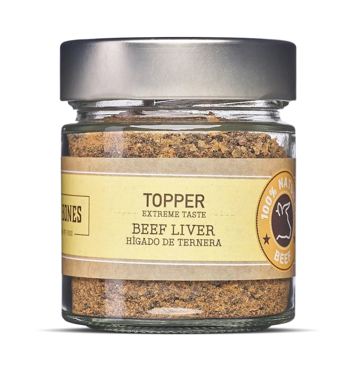 Topper au foie de bœuf